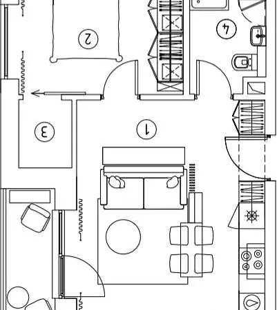 Apartment In & Park House *